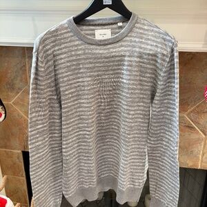 Billy Reid Space Dye Stripped Crew